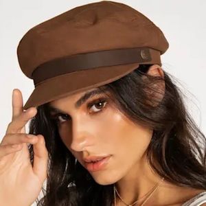 Brixton fiddler brown cap